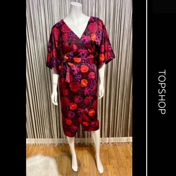 Topshop Kimono Dress - Like New - Picture 5 of 10